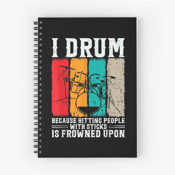 Item preview, I Drum Because Hitting People With Sticks Is Frowned Upon  designed and sold by vergielx.