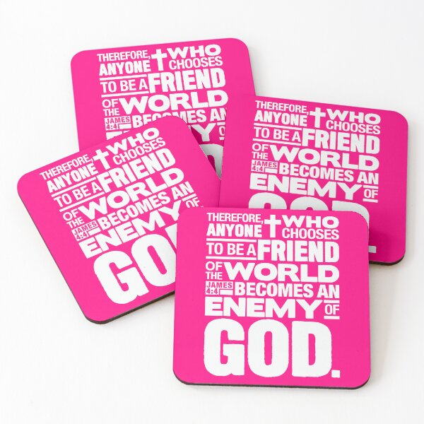 Item preview, James 4:4 Enemy of God designed and sold by plushism.