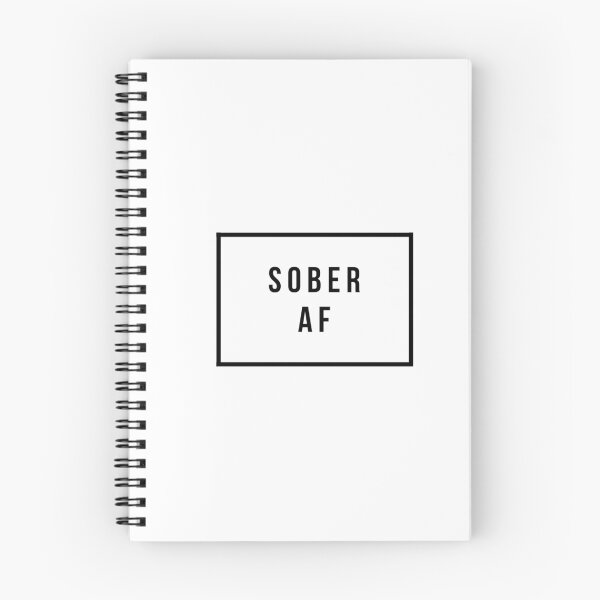 Item preview, Sober AF - Sobriety Gifts - Addiction Recovery Gifts designed and sold by Cute But Rude, Inc..