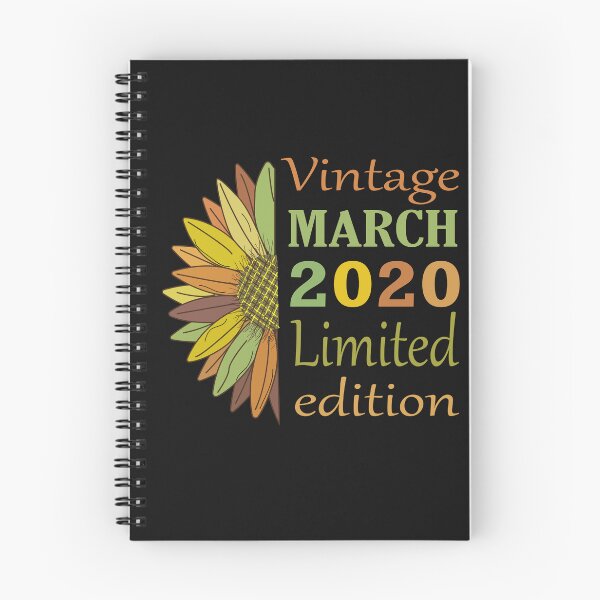 Item preview, vintage march 2020 limited edition, 2 Year Old Gifts Vintage 2020 Limited Edition 2th Birthday designed and sold by SimoSaladain.