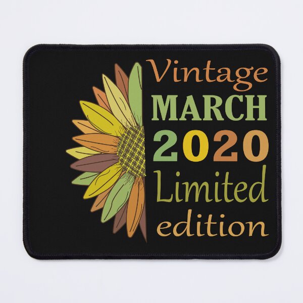 Item preview, vintage march 2020 limited edition, 2 Year Old Gifts Vintage 2020 Limited Edition 2th Birthday designed and sold by SimoSaladain.