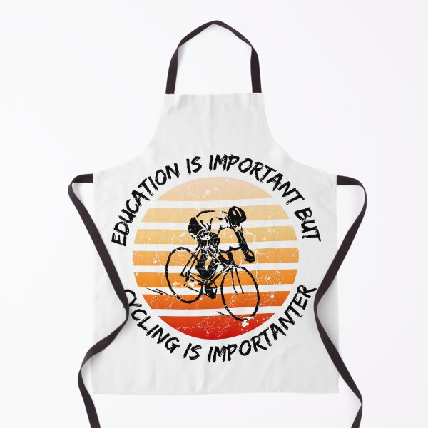 Item preview, Education Is Important But Cycling Is Importanter designed and sold by LuckyKermit.