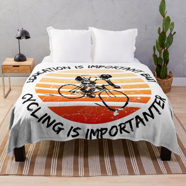 Item preview, Education Is Important But Cycling Is Importanter designed and sold by LuckyKermit.