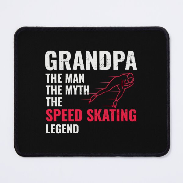 Item preview, Speed Skating Ice Skater Skate Grandpa Fathers day designed and sold by CuteDesigns1.