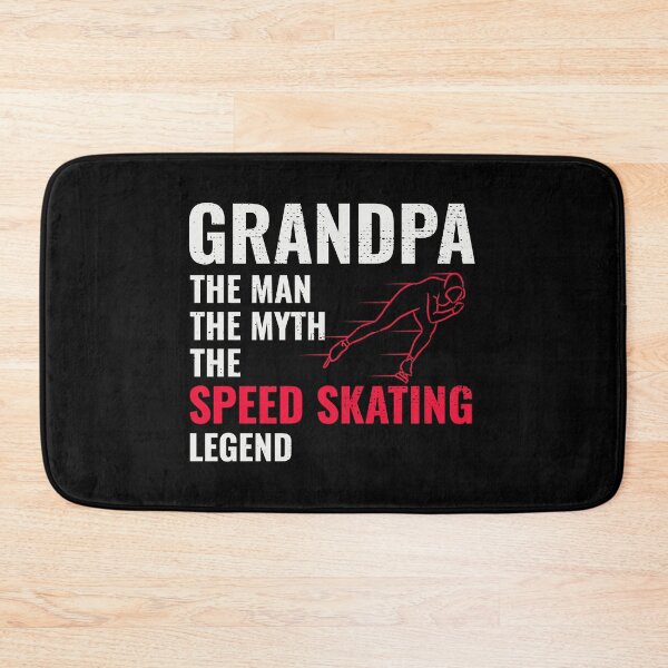 Item preview, Speed Skating Ice Skater Skate Grandpa Fathers day designed and sold by CuteDesigns1.
