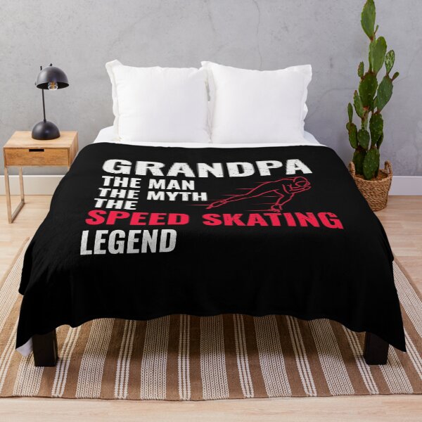 Item preview, Speed Skating Ice Skater Skate Grandpa Fathers day designed and sold by CuteDesigns1.