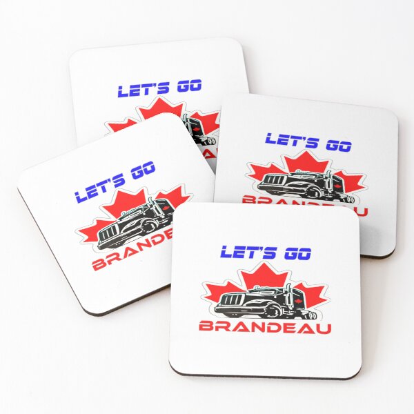 Item preview, LETS GO BRANDEAU | FOR CONVOY TRUCKERS | CONVOY 2022 TRUCKERS designed and sold by Khan-Baba.