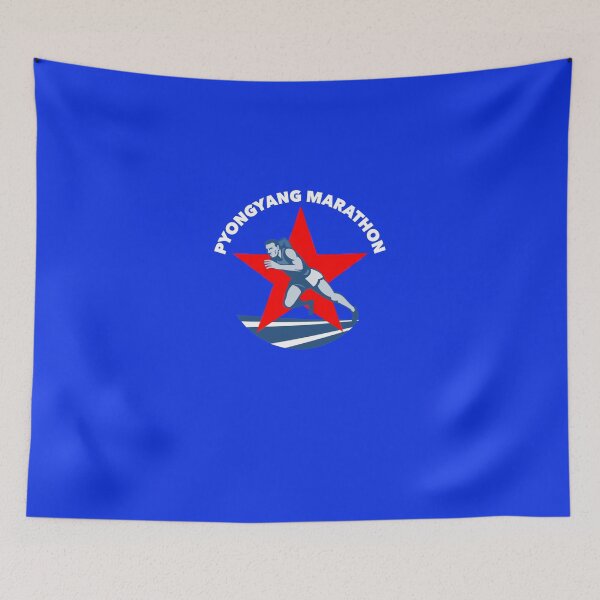 Item preview, North Korean Pyongyang Marathon, DPRK Classic T-Shirt designed and sold by DennisSchno.