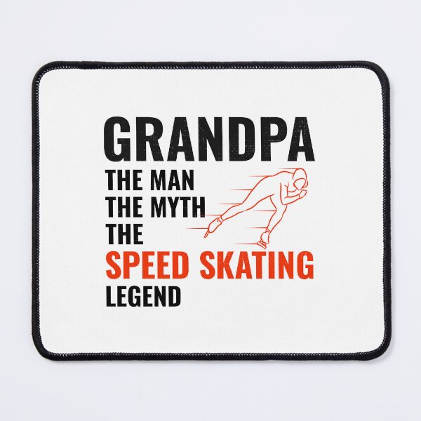 Item preview, Speed Skating Ice Skater Skate Grandpa Fathers day designed and sold by CuteDesigns1.