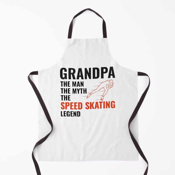Item preview, Speed Skating Ice Skater Skate Grandpa Fathers day designed and sold by CuteDesigns1.