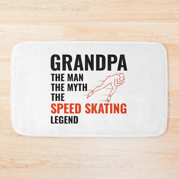 Item preview, Speed Skating Ice Skater Skate Grandpa Fathers day designed and sold by CuteDesigns1.
