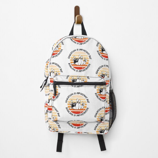 Item preview, Education Is Important But Bowling Is Importanter designed and sold by LuckyKermit.