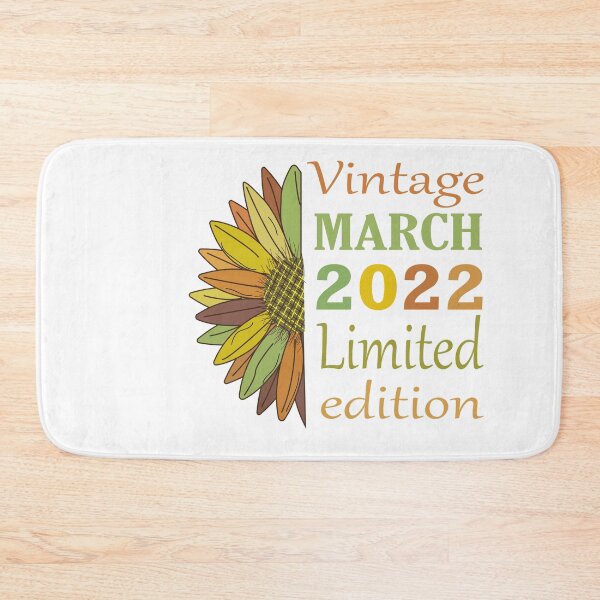 Item preview, vintage march 2022 limited edition, 1 Year Old Gifts Vintage 2022 Limited Edition 2th Birthday designed and sold by SimoSaladain.