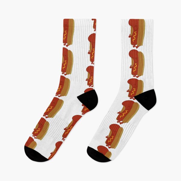 Item preview, Hot dog monster thumbs up n’ thumbs down. designed and sold by davecakes.