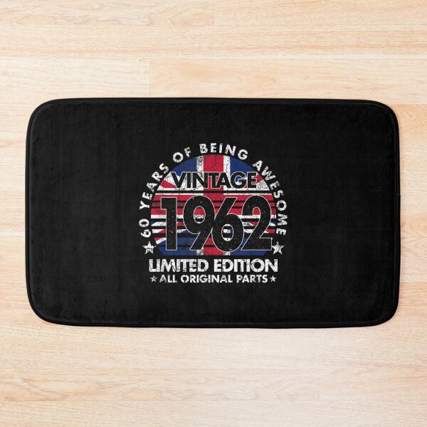 Item preview, 60 Years Old Vintage 1962 Ltd Edition Uk Flag 60th Birthday  designed and sold by wendyy88.