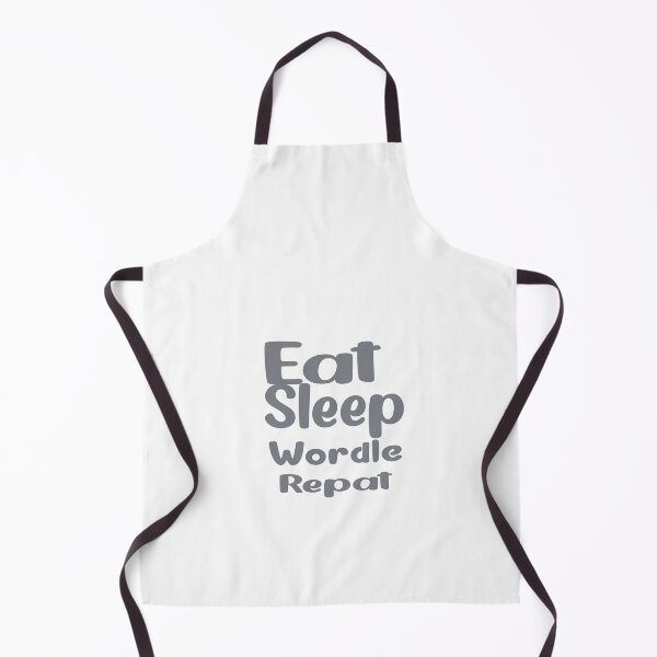 Item preview, eat sleep wordle repeat designed and sold by DreamBigStore.
