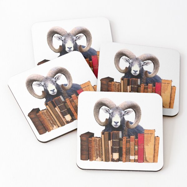 Item preview, Aries Mouflon Goat old Books designed and sold by Move-Art.