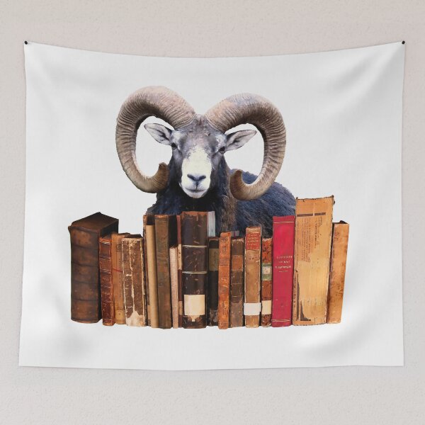 Item preview, Aries Mouflon Goat old Books designed and sold by Move-Art.