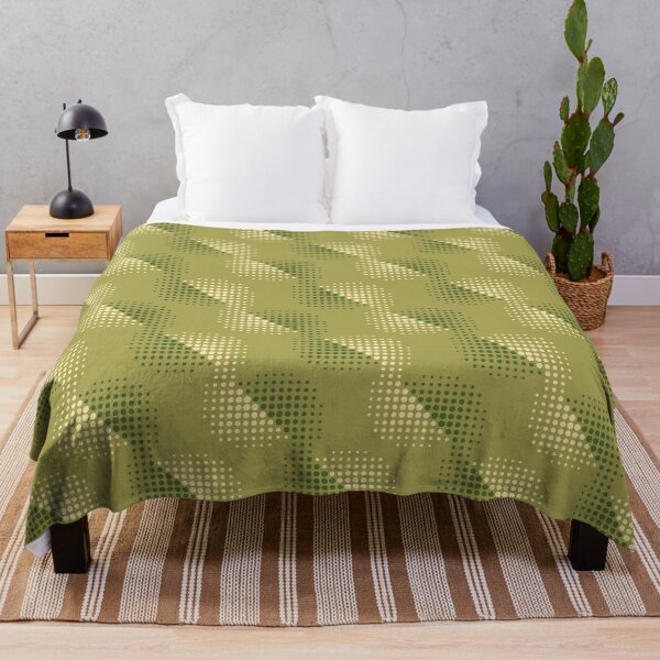 Item preview, Abstract halftone khaki pattern designed and sold by ProfiTrollka.