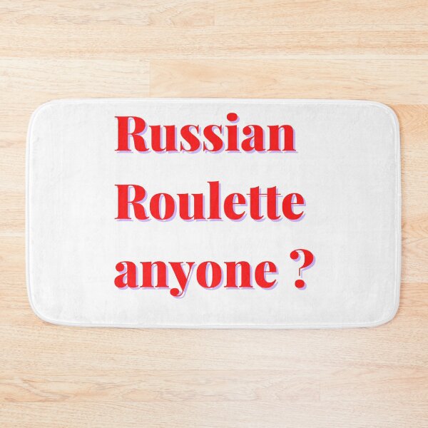Item preview, Russian roulette anyone designed and sold by Wyzewyrds.