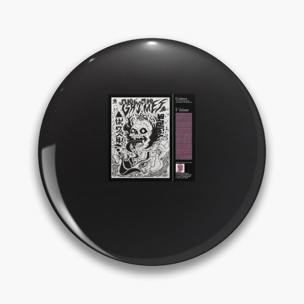 Item preview, grimes - visions cover art Classic T-Shirt designed and sold by FlorianWebe.