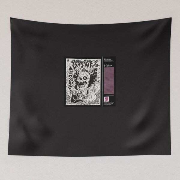 Item preview, grimes - visions cover art Classic T-Shirt designed and sold by FlorianWebe.