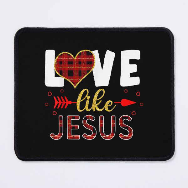 Item preview, Love Like Jesus Leopard Print Valentines Day Women Teachers  designed and sold by wendyy88.