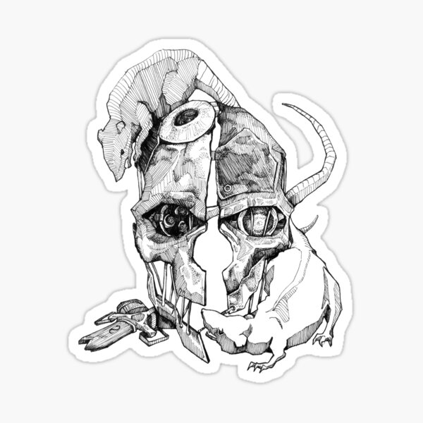 Corvo's Mask Sticker