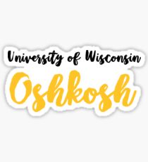 University of Wisconsin Oshkosh Sticker