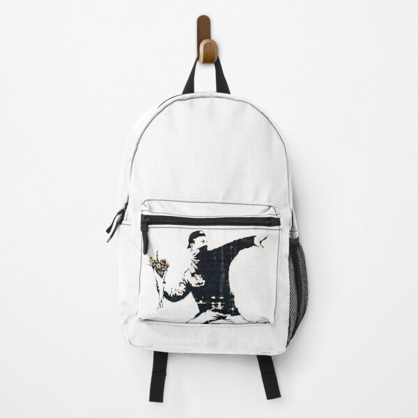 Item preview, Banksy Flower Thrower BW designed and sold by Weston  Westmoreland.