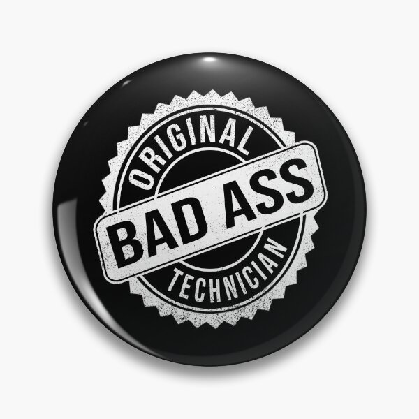 Item preview, Badass Person - Technician designed and sold by MoonsmileProd.