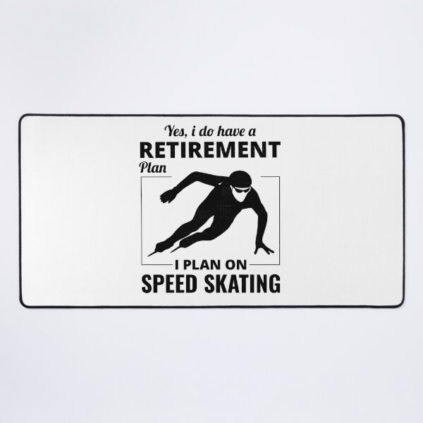 Item preview, Speed Skating Ice Skater Skate Retirement Plan designed and sold by CuteDesigns1.