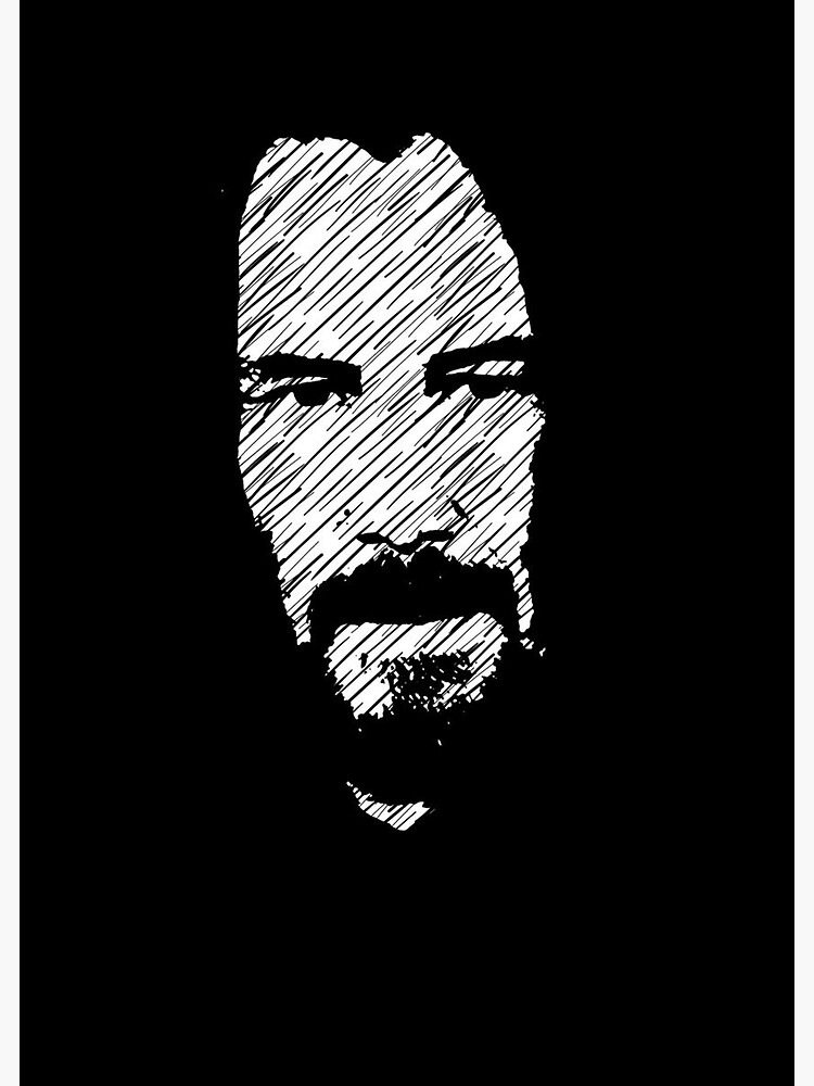 Thumbnail 3 von 3, Poster, Keanu Christ mit Hund designt und verkauft von lylecombs302.