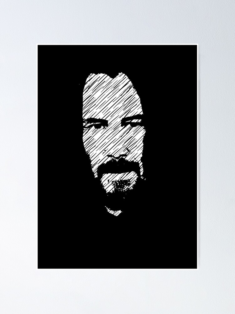 Thumbnail 1 von 3, Poster, Keanu Christ mit Hund designt und verkauft von lylecombs302.