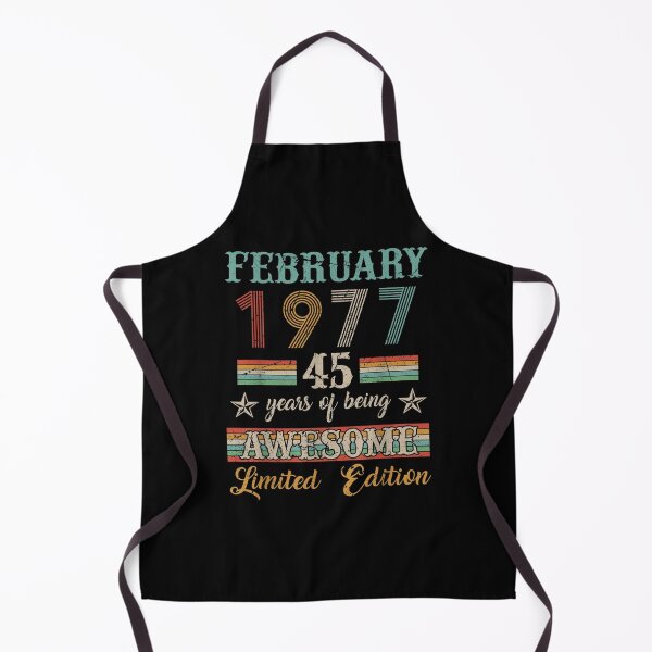 Item preview, 45 Years Old 45th Birthday Decoration Vintage February 1977 designed and sold by wendyy88.