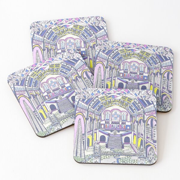 Item preview, London Composition 1 designed and sold by Ushma Sargeant Art.