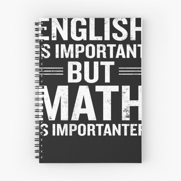 Item preview, English Is Important But Math Is Importanter Funny Classic T-Shirt designed and sold by YunizReder.