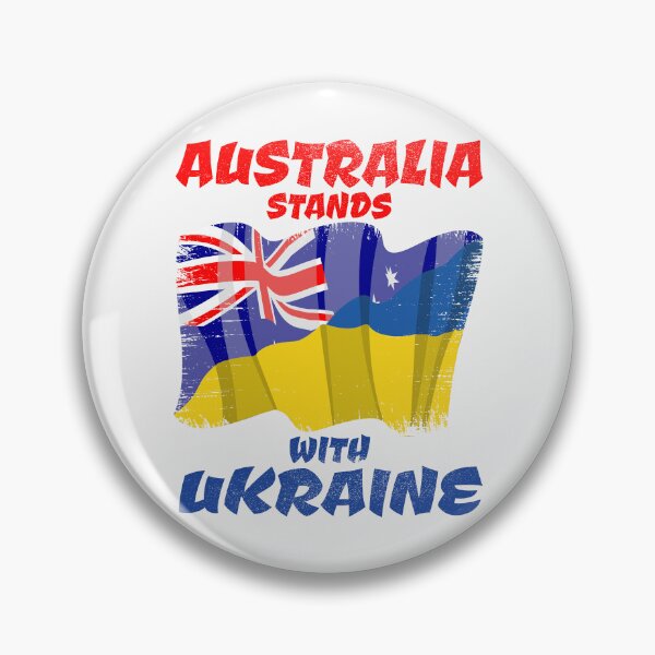 Item preview, Australia Stands With Ukraine designed and sold by jeyel7.