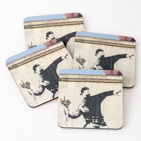 Item preview, Banksy Flower Thrower designed and sold by Weston  Westmoreland.