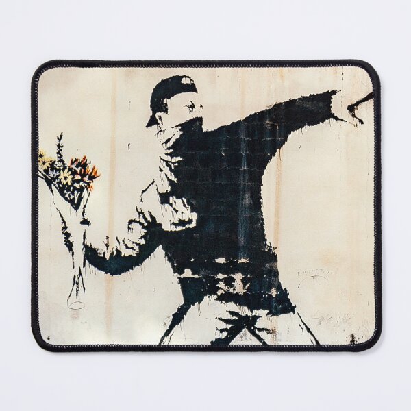 Item preview, Banksy Flower Thrower designed and sold by Weston  Westmoreland.