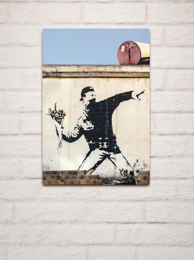 Banksy - The Flower Thrower Poster