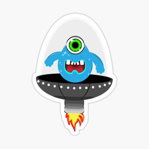 Item preview, monster in space designed and sold by Lafubinaka.