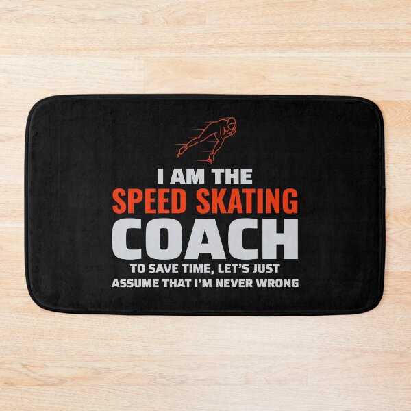 Item preview, Speed Skating Coach Ice Skater Skate Winter Sports designed and sold by CuteDesigns1.