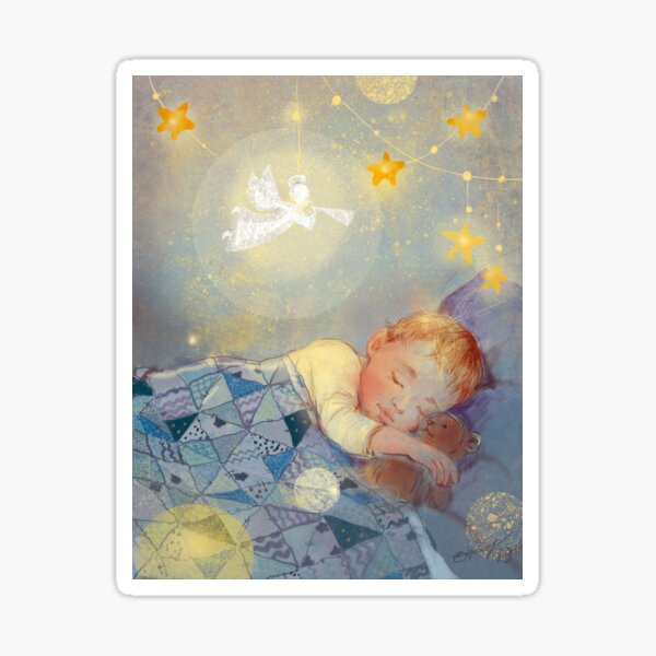 Item preview, Guardian angel designed and sold by Katsiaryna Babok.
