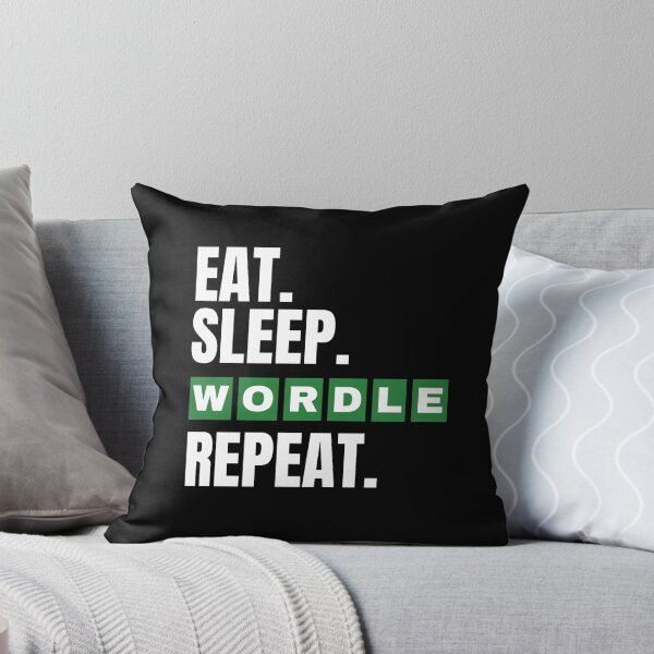 Item preview, Eat Sleep Wordle Repeat designed and sold by Dynamic-Design.