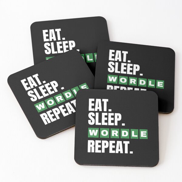 Item preview, Eat Sleep Wordle Repeat designed and sold by Dynamic-Design.