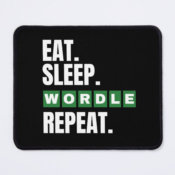 Item preview, Eat Sleep Wordle Repeat designed and sold by Dynamic-Design.