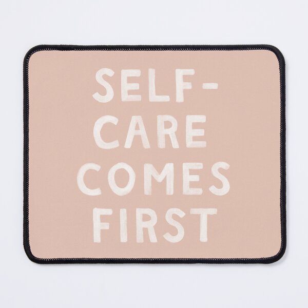 Item preview, Self-Care Comes First Soft Pink designed and sold by Me And The Moon.