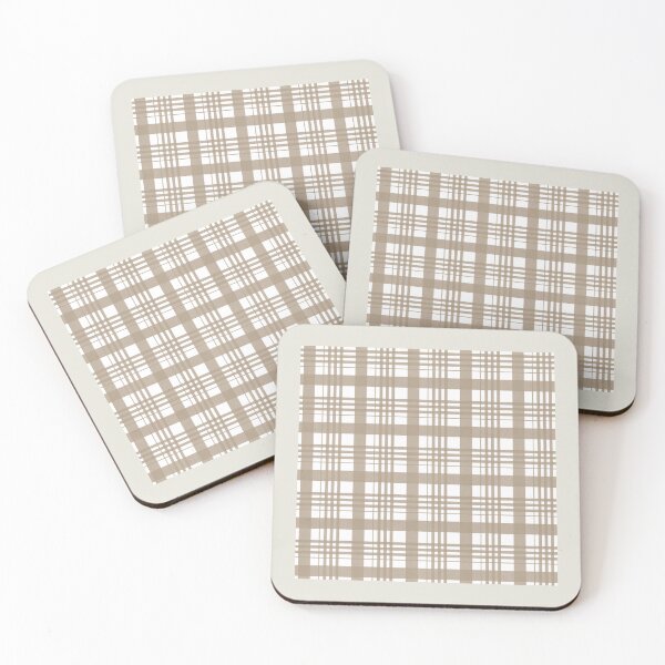 Item preview, Beige Check Design 2 designed and sold by simplydesignart.