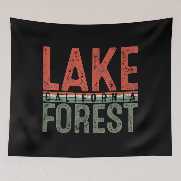 Item preview, Lake Forest California Retro Gift  designed and sold by wendyy88.